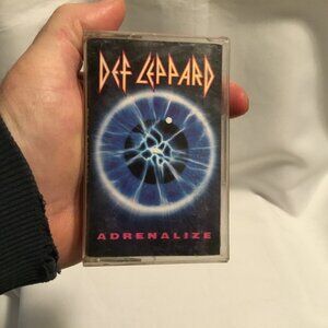 Def Leppard - Adrenalize Cassette Album Audio Tape 1992